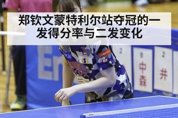 郑钦文蒙特利尔站夺冠的一发得分率与二发变化